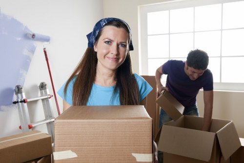 Professional movers handling household items in Manandvan Southfields